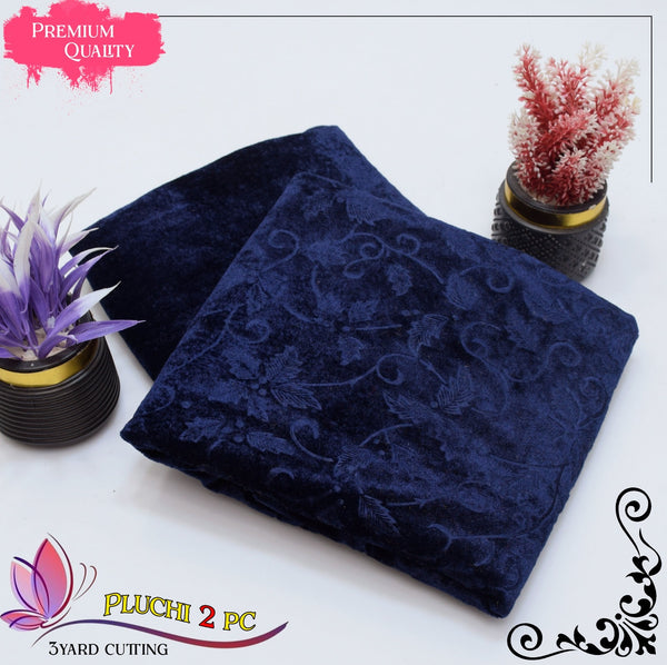 Korion velvet 2pc (NAVY BLUE)