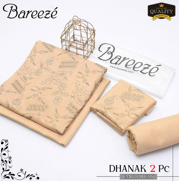 BAREEZE EMBROIDERY 2PC