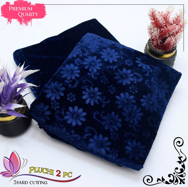 Korion velvet 2pc (DARK BLUE)