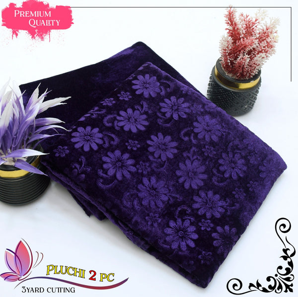 Korion velvet 2pc (PURPLE)