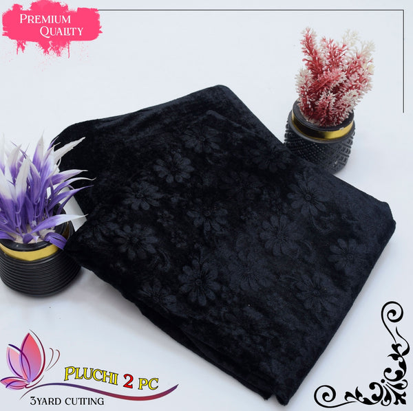 Korion velvet 2pc (BLACK)